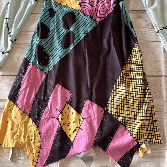 Disney Store Sally The Nightmare Before Christmas costume girl size 7/8 - Picture 2 of 10